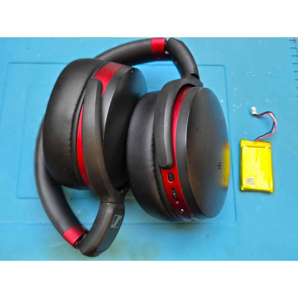 免費清潔🛁 SENNHEISER 森海塞爾 HD 458 450系列 頭戴耳機 更換電池 不充電 沒反應 不開機沒聲音-細節圖3