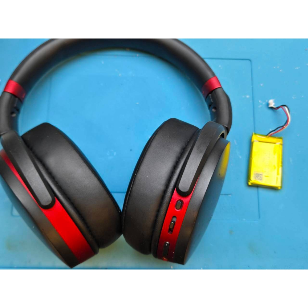 免費清潔🛁 SENNHEISER 森海塞爾 HD 458 450系列 頭戴耳機 更換電池 不充電 沒反應 不開機沒聲音-細節圖4