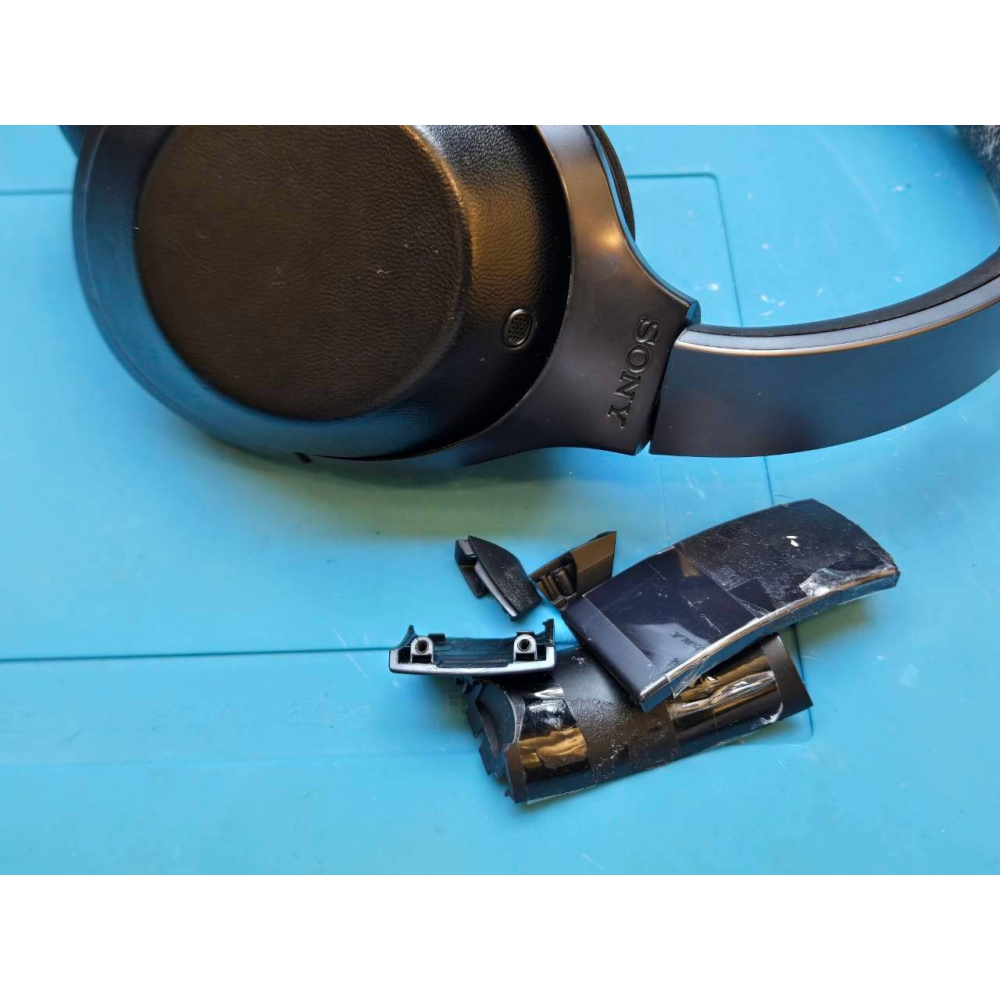 免費清潔🛁 索尼 SONY MDR-1000X耳罩式 電池更換 無聲音 頭樑 轉軸斷裂 續航差 喇叭更換 任何問題 維-細節圖4