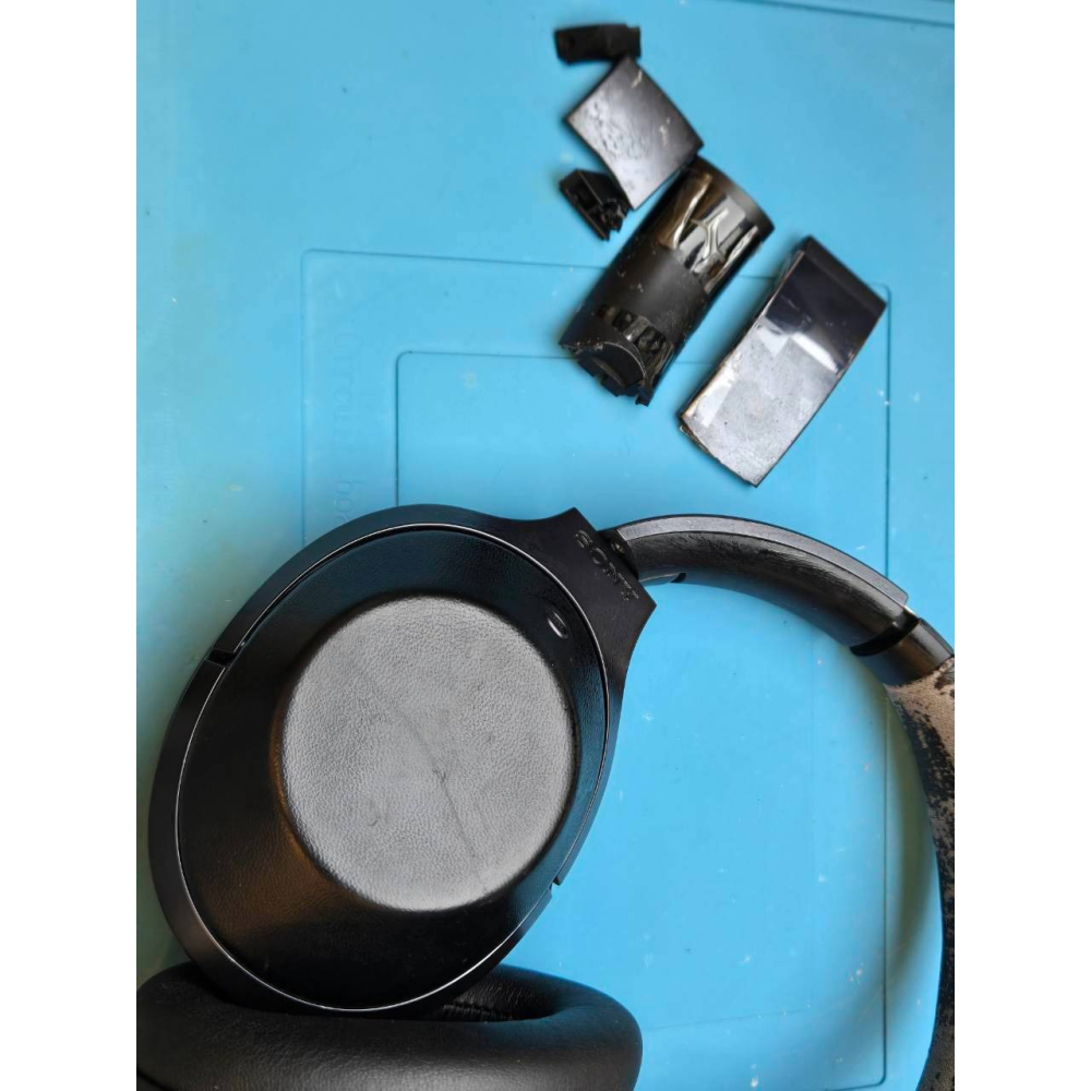 免費清潔🛁 索尼 SONY MDR-1000X耳罩式 電池更換 無聲音 頭樑 轉軸斷裂 續航差 喇叭更換 任何問題 維-細節圖6