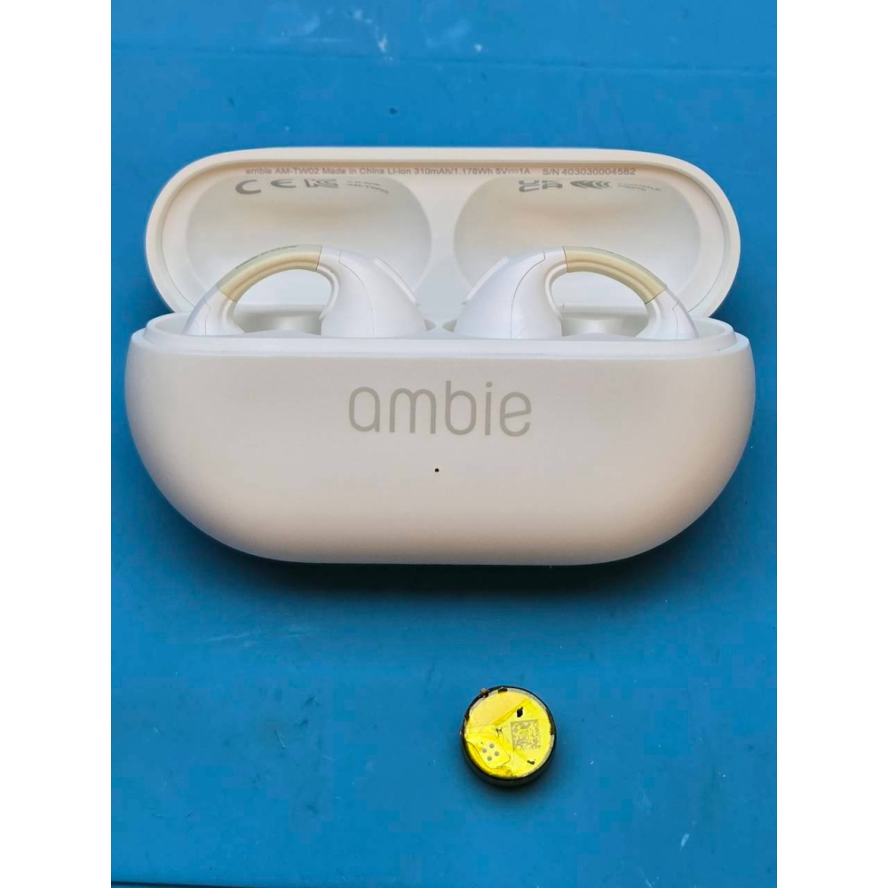 免費清潔🛁 Ambie AM-TW02 藍牙耳機 更換電池 不充電 無法連線 續航差 聲音小 斷連 電池老化 沒反應維-細節圖5