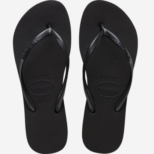 havaianas 哈瓦仕 巴西人字拖 官方唯一授權 女款厚款 2.5公分黑 234537-0090-細節圖2