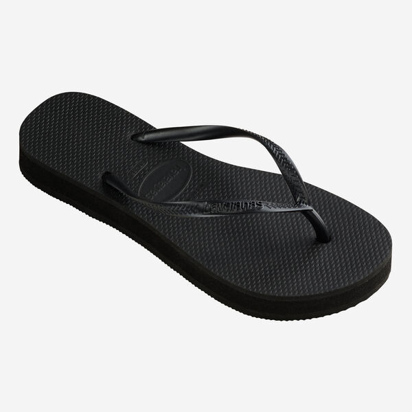 havaianas 哈瓦仕 巴西人字拖 官方唯一授權 女款厚款 2.5公分黑 234537-0090-細節圖3