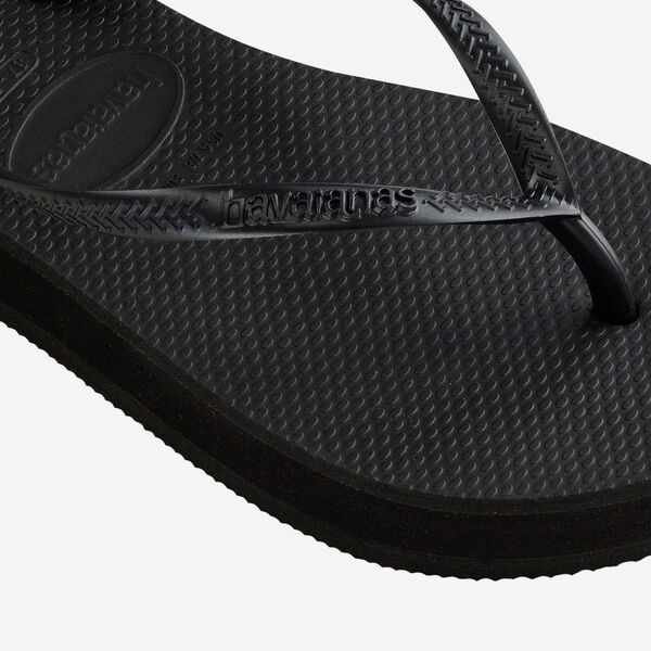 havaianas 哈瓦仕 巴西人字拖 官方唯一授權 女款厚款 2.5公分黑 234537-0090-細節圖5