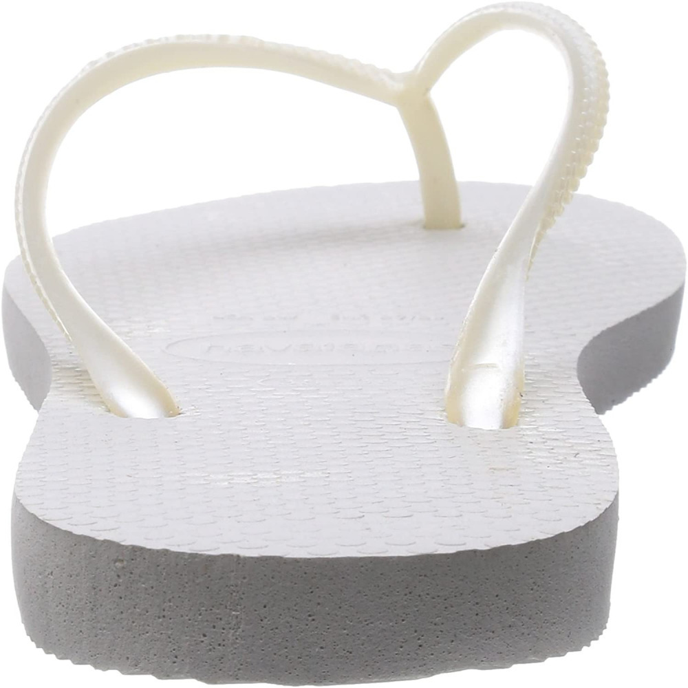 havaianas 哈瓦仕 巴西人字拖 官方唯一授權 女款 Slim白 4000030-0001-細節圖2