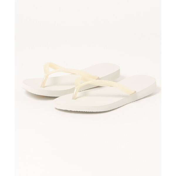 havaianas 哈瓦仕 巴西人字拖 官方唯一授權 女款 Slim白 4000030-0001-細節圖6