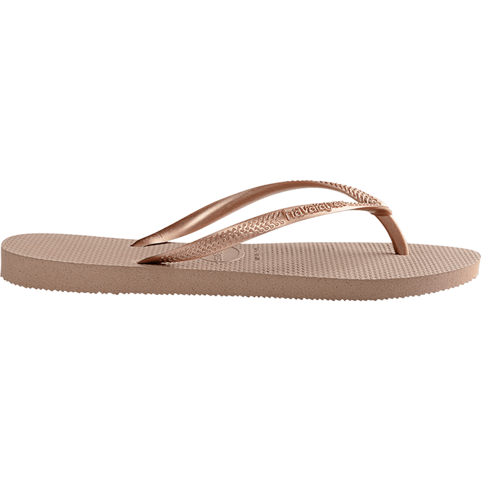 havaianas 哈瓦仕 巴西人字拖 官方唯一授權 女款 Slim深金-細節圖4