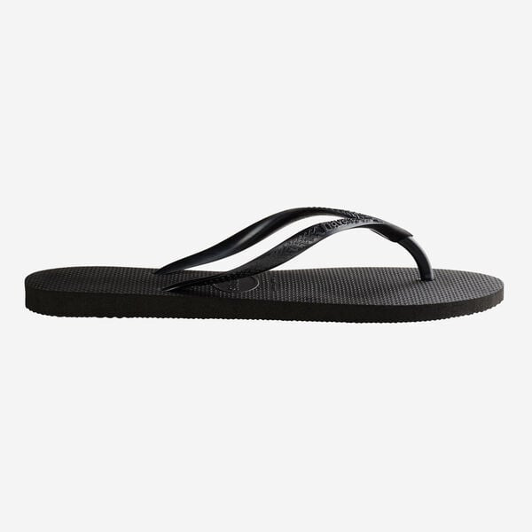 havaianas 哈瓦仕 巴西人字拖 官方唯一授權 女款 Slim黑 4000030-0090-細節圖3