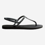 havaianas 哈瓦仕 巴西人字拖 官方唯一授權 女款涼鞋 T帶黑 234756-0090-細節圖3