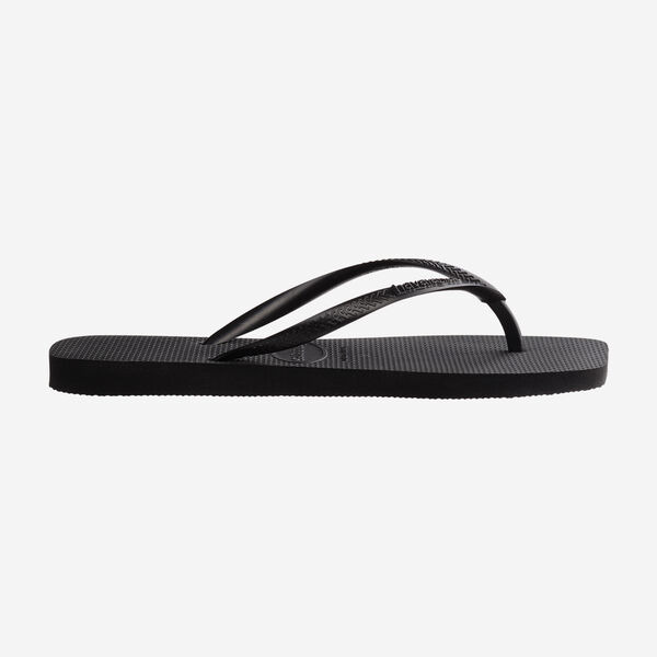 havaianas 哈瓦仕 巴西人字拖 官方唯一授權 女款 方形黑 238301-0090-細節圖2