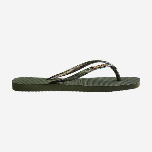 havaianas 哈瓦仕 巴西人字拖 官方唯一授權 女款 方形鐵牌亮粉綠 238257-0869-細節圖5