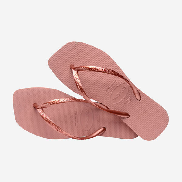 havaianas 哈瓦仕 巴西人字拖 官方唯一授權 女款 方形粉 238301-3544-細節圖2