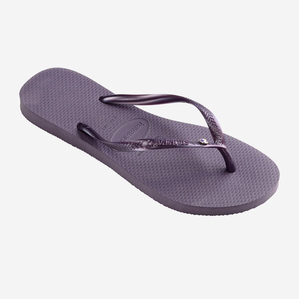 havaianas 哈瓦仕 巴西人字拖 官方唯一授權 女款 彩鑽紫 235651-1780-細節圖5