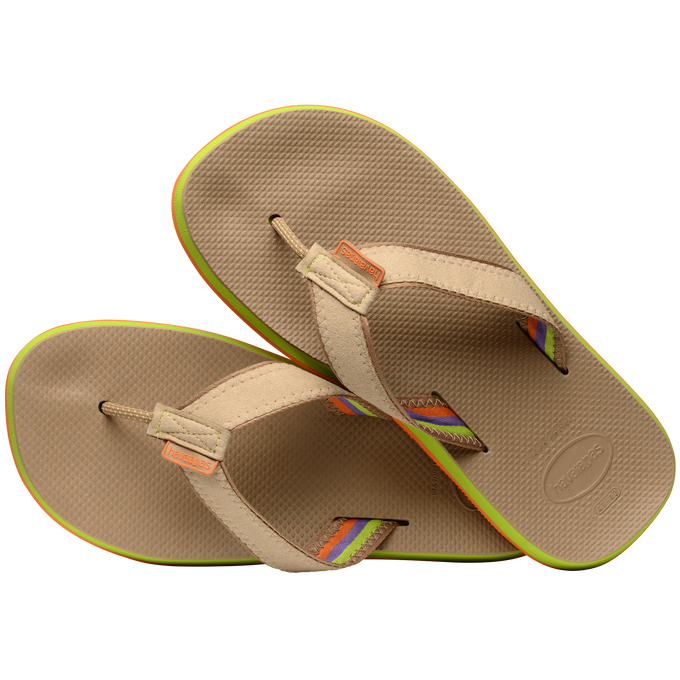 havaianas 哈瓦仕 巴西人字拖 官方唯一授權 男款 人體工學咖 237292-3581-細節圖3