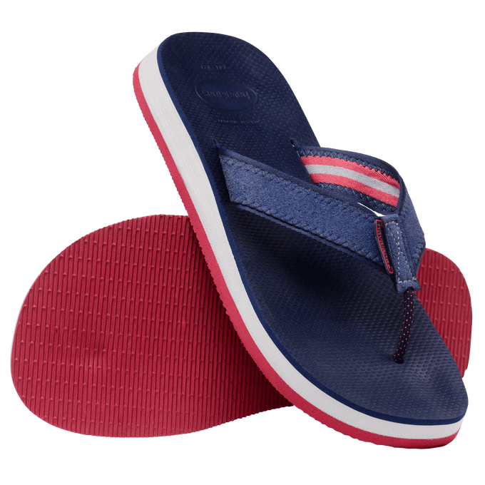 havaianas 哈瓦仕 巴西人字拖 官方唯一授權 男款 人體工學藍 237292-0555-細節圖2