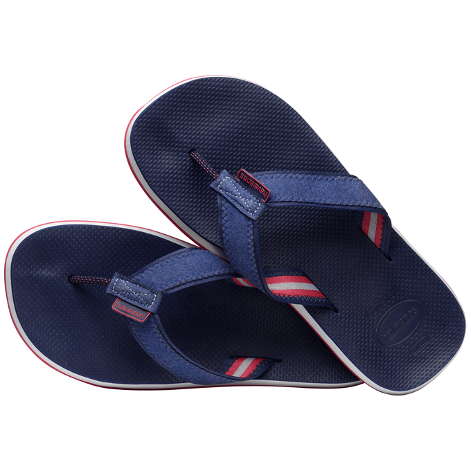 havaianas 哈瓦仕 巴西人字拖 官方唯一授權 男款 人體工學藍 237292-0555-細節圖3