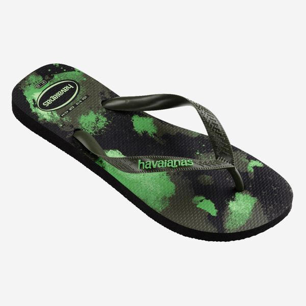 havaianas 哈瓦仕 巴西人字拖 官方唯一授權 男款 卡姆綠 231398-1293-細節圖2