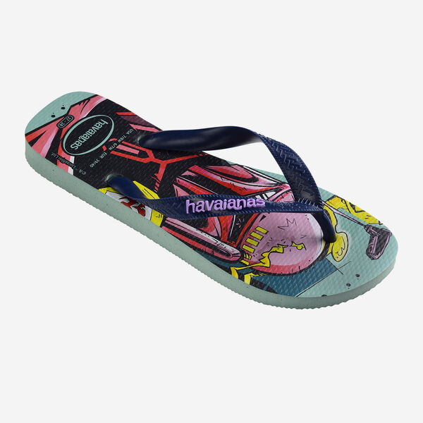 havaianas 哈瓦仕 巴西人字拖 官方唯一授權 男款 星戰綠藍 235185-3507-細節圖4