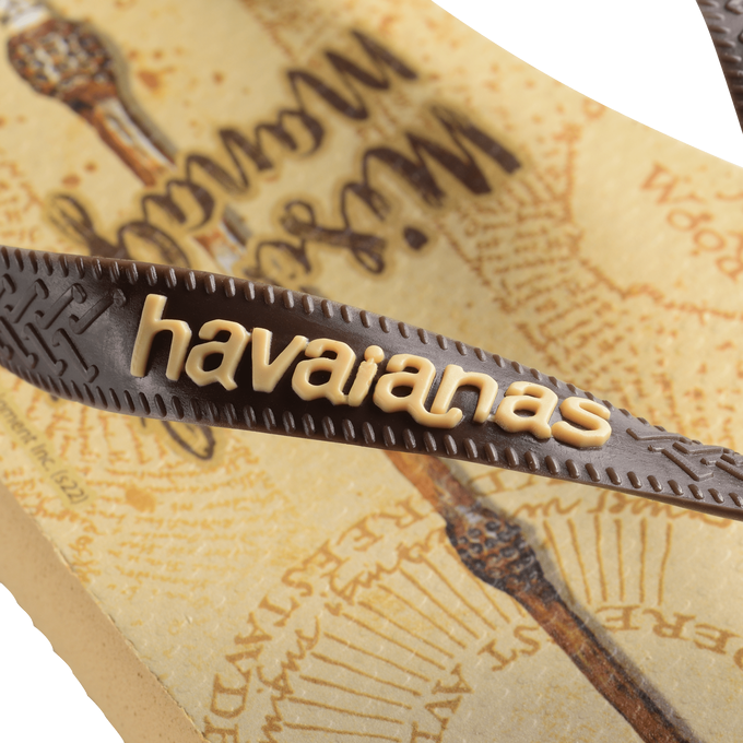 havaianas 哈瓦仕 巴西人字拖 官方唯一授權 男女款 哈利波特咖-細節圖2