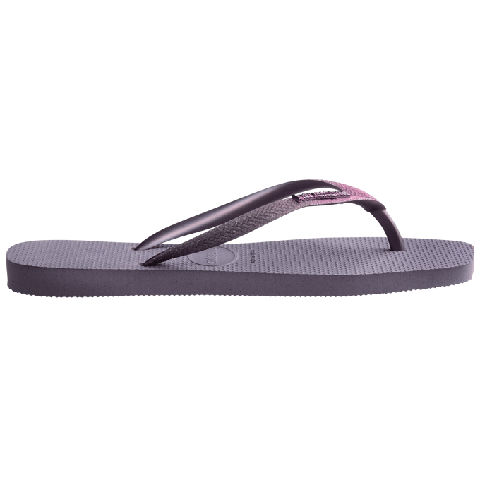 havaianas 哈瓦仕 巴西人字拖 官方唯一授權 女款 方形亮粉紫-細節圖4