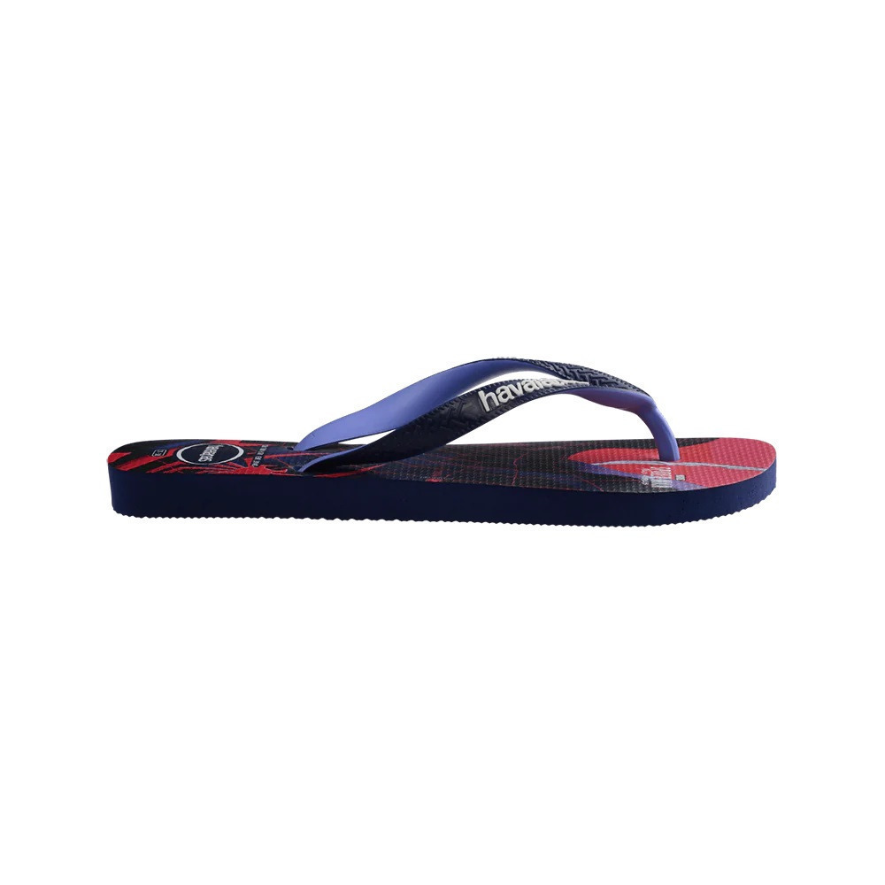 havaianas 哈瓦仕 巴西人字拖 官方唯一授權 男款 蜘蛛人藍紅 239511-5063-細節圖2