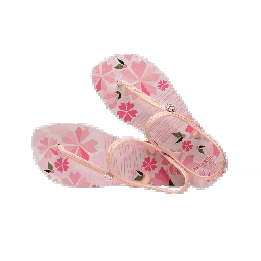 havaianas 哈瓦仕 巴西人字拖 官方唯一授權 女款涼鞋 L涼鞋 櫻花 238477-0076-細節圖2