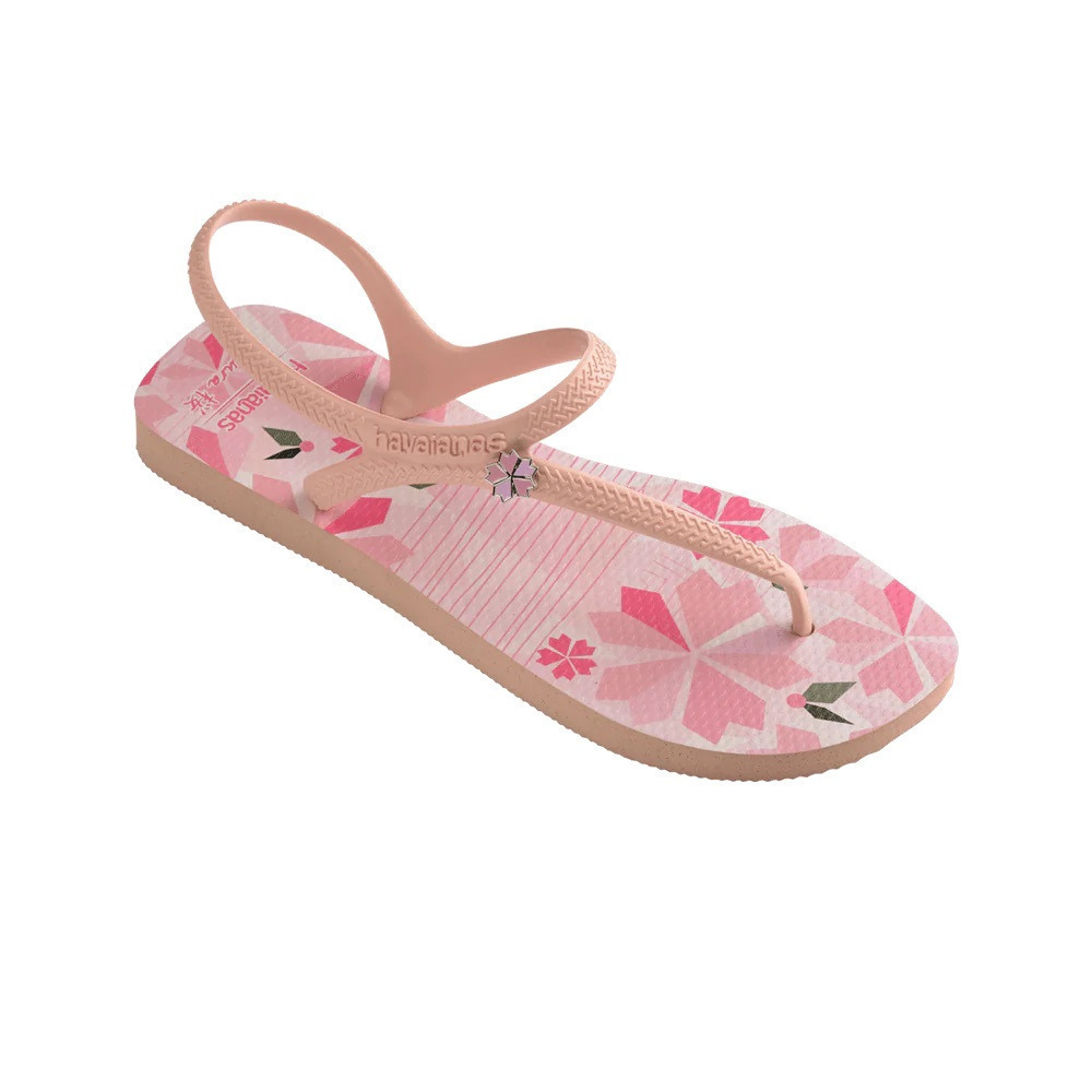 havaianas 哈瓦仕 巴西人字拖 官方唯一授權 女款涼鞋 L涼鞋 櫻花 238477-0076-細節圖4