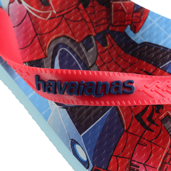 havaianas 哈瓦仕 巴西人字拖 官方唯一授權 童款 Q版蜘蛛人-細節圖3