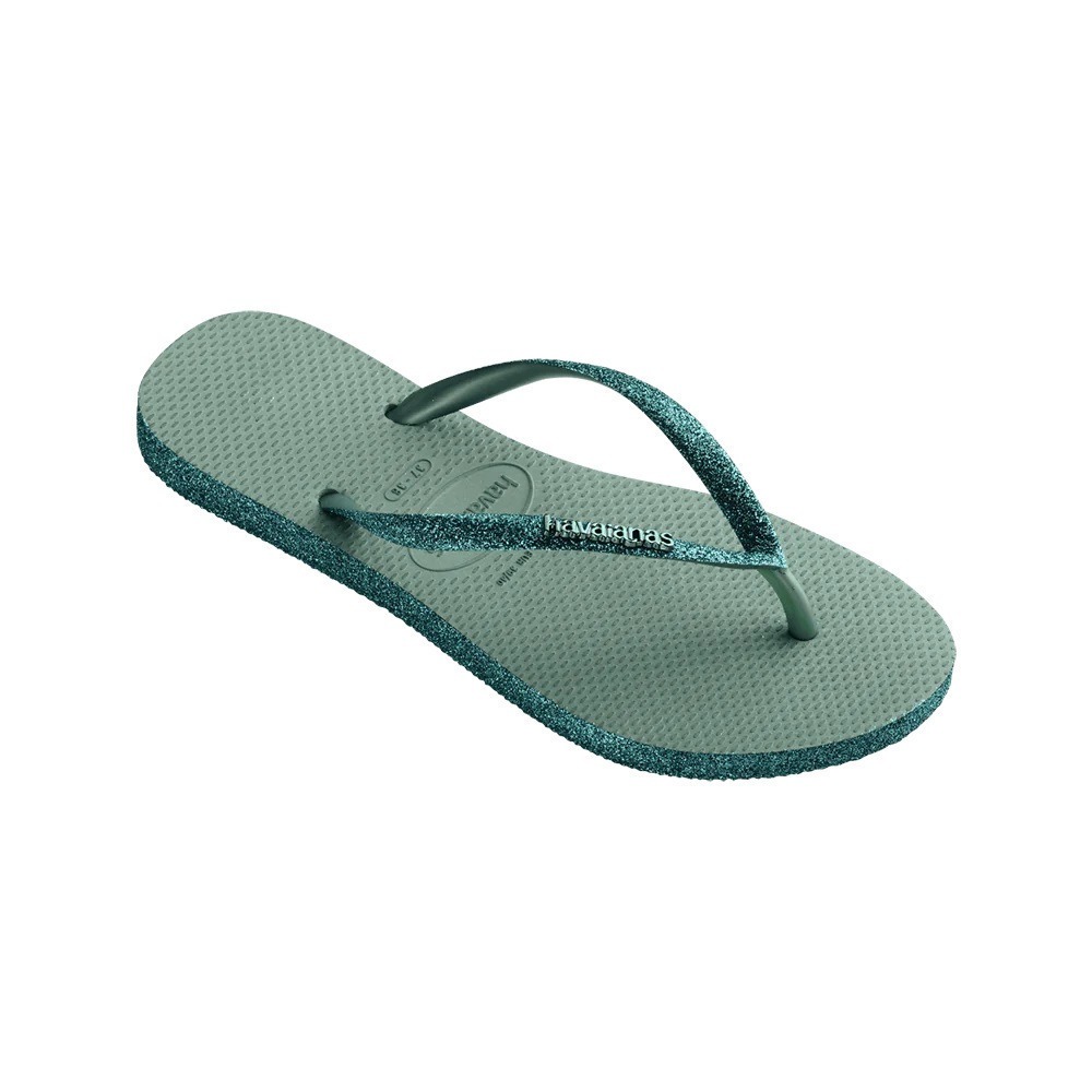 havaianas 哈瓦仕 巴西人字拖 官方唯一授權 女款 鐵牌亮粉綠 236937-1809-細節圖3