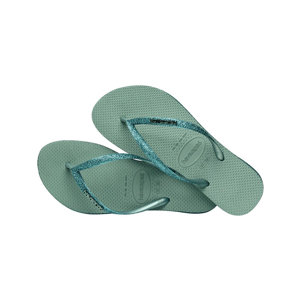 havaianas 哈瓦仕 巴西人字拖 官方唯一授權 女款 鐵牌亮粉綠 236937-1809-細節圖4