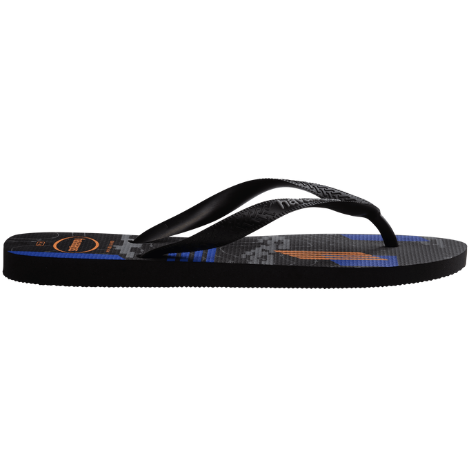 havaianas 哈瓦仕 巴西人字拖 官方唯一授權 男款 斜線黑 233358-7663-細節圖4