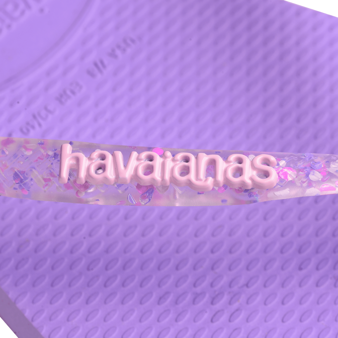 havaianas 哈瓦仕 巴西人字拖 官方唯一授權 女款 果凍亮粉紫 239875-1801-細節圖3