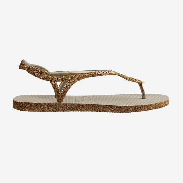 havaianas 哈瓦仕 巴西人字拖 官方唯一授權 女款涼鞋 Luna亮粉金 4148065-0121-細節圖4
