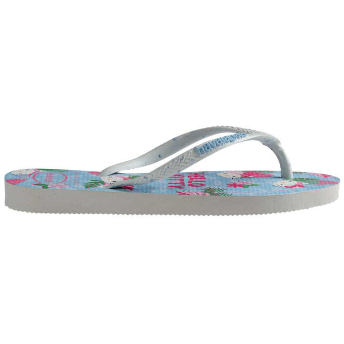 havaianas 哈瓦仕 巴西人字拖 官方唯一授權 童款 Kitty白235748-0093-細節圖5