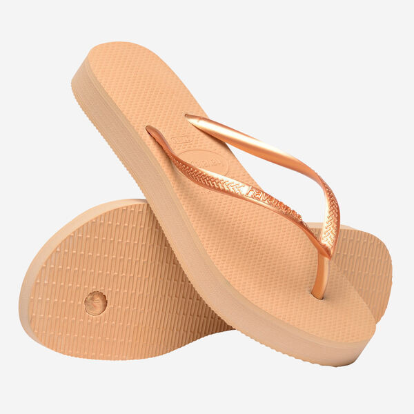 havaianas 哈瓦仕 巴西人字拖 官方唯一授權 女款 2.5公分金234537-0570-細節圖2