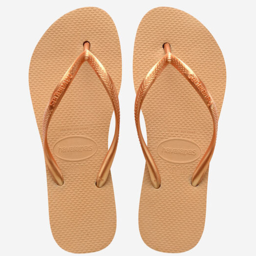 havaianas 哈瓦仕 巴西人字拖 官方唯一授權 女款 2.5公分金234537-0570-細節圖3