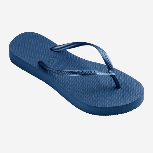 havaianas 哈瓦仕 巴西人字拖 官方唯一授權 女款厚款 2.5公分深藍234537-1803-細節圖4