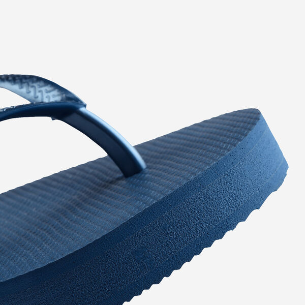 havaianas 哈瓦仕 巴西人字拖 官方唯一授權 女款厚款 2.5公分深藍234537-1803-細節圖5