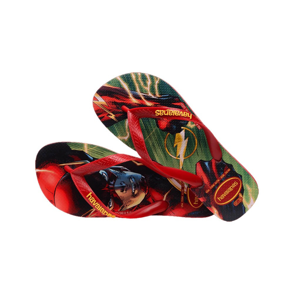 havaianas 哈瓦仕 巴西人字拖 官方唯一授權 男款 閃電俠 231765-2090-細節圖2