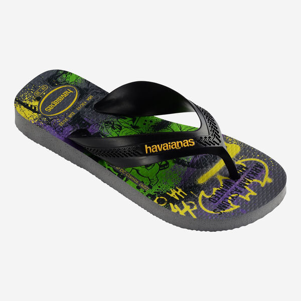 havaianas 哈瓦仕 巴西人字拖 官方唯一授權 童款 蝙蝠俠組合6808-細節圖4