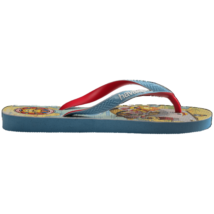 havaianas 哈瓦仕 巴西人字拖 官方唯一授權 男款 海賊王藍 1808-細節圖4