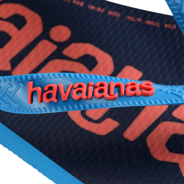 havaianas 哈瓦仕 巴西人字拖 官方唯一授權 男款 同名藍粉-細節圖5