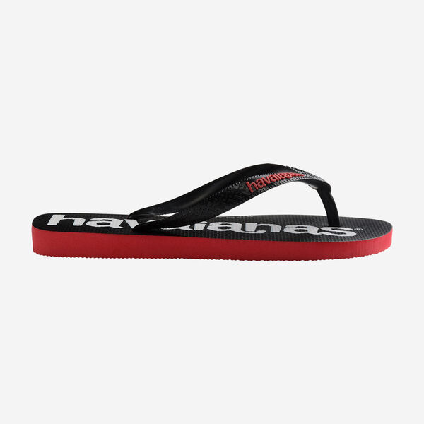 havaianas 哈瓦仕 巴西人字拖 官方唯一授權 男款 同名黑紅 4145741-2090-細節圖3