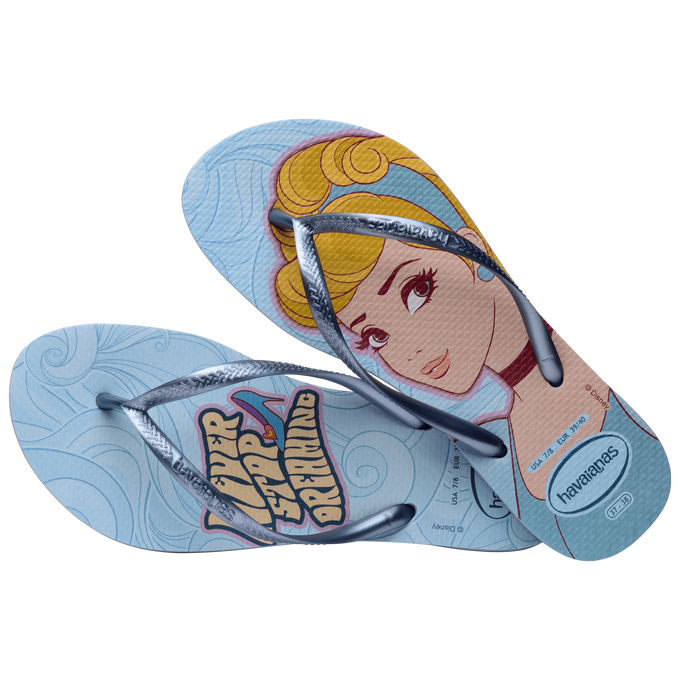 havaianas 哈瓦仕 巴西人字拖 官方唯一授權 女款 灰姑娘 235045-1804-細節圖2