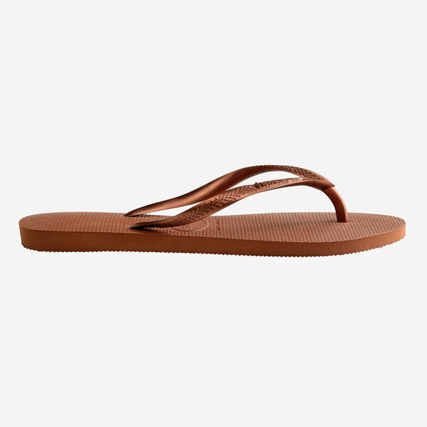 havaianas 哈瓦仕 巴西人字拖 官方唯一授權 女款 Slim古銅金 230030-9385-細節圖3