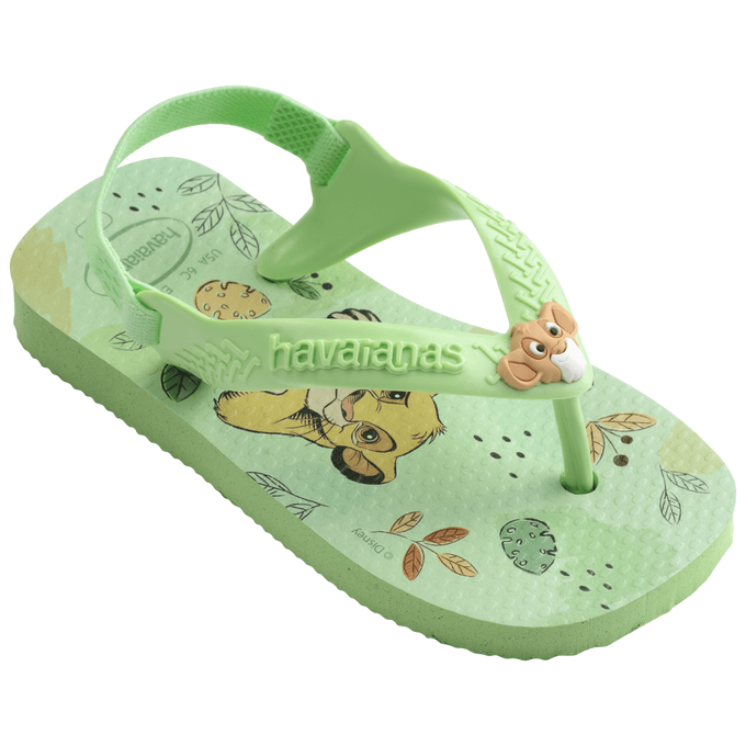 havaianas 哈瓦仕 巴西人字拖 官方唯一授權 童款 BABY獅子王7452-細節圖6