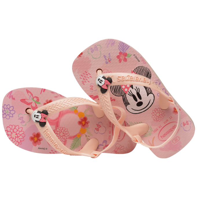 havaianas 哈瓦仕 巴西人字拖 官方唯一授權 童款 BABY米妮4137007-7233-細節圖2