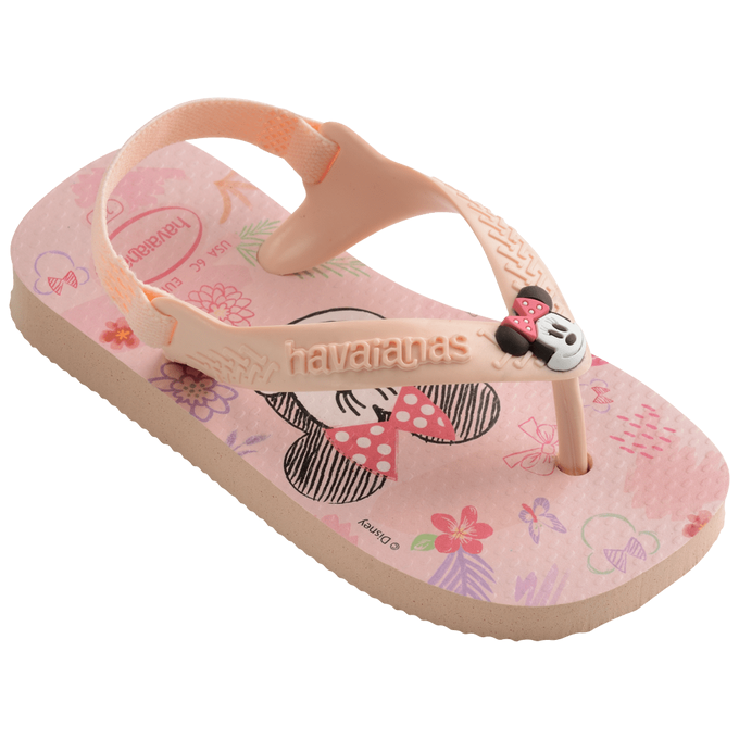 havaianas 哈瓦仕 巴西人字拖 官方唯一授權 童款 BABY米妮4137007-7233-細節圖3
