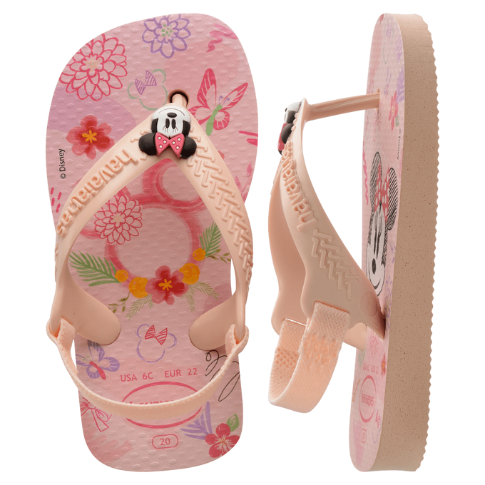 havaianas 哈瓦仕 巴西人字拖 官方唯一授權 童款 BABY米妮4137007-7233-細節圖6