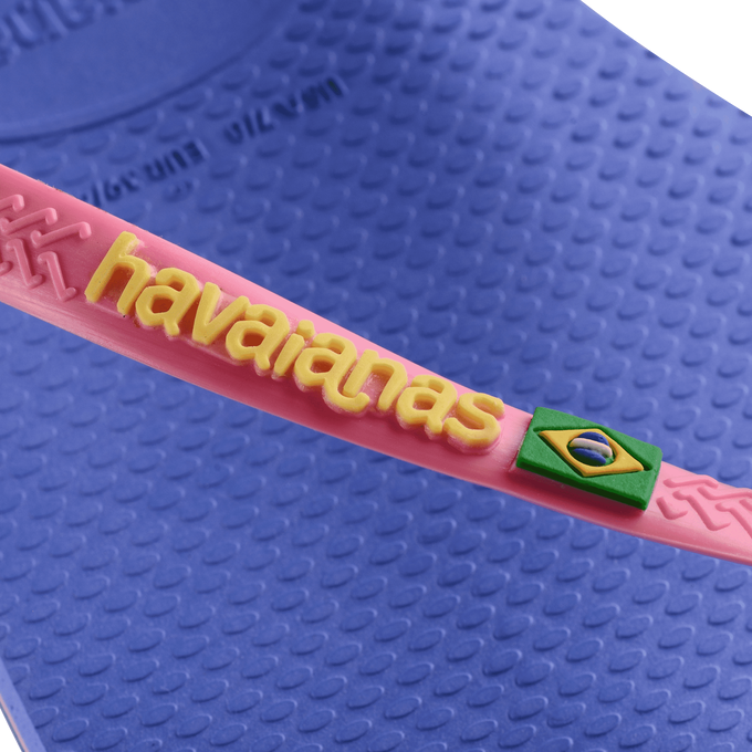 havaianas 哈瓦仕 巴西人字拖 官方唯一授權 女款BRASIL slim logo紫230713-3562-細節圖5